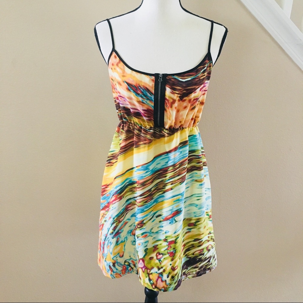 Kimchi Blue | Urban Outfitters watercolor dress